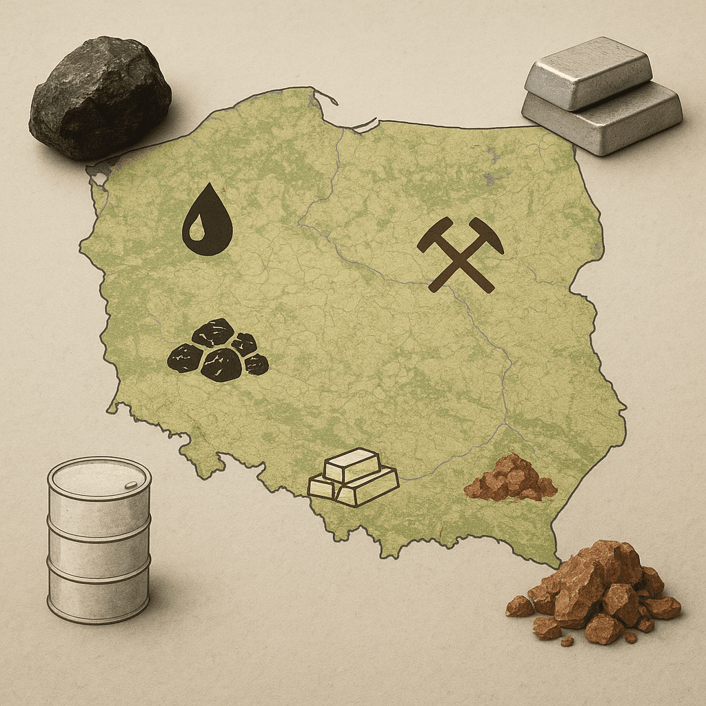Złoża surowców naturalnych w Polsce – gdzie występują i jakie mają znaczenie gospodarcze