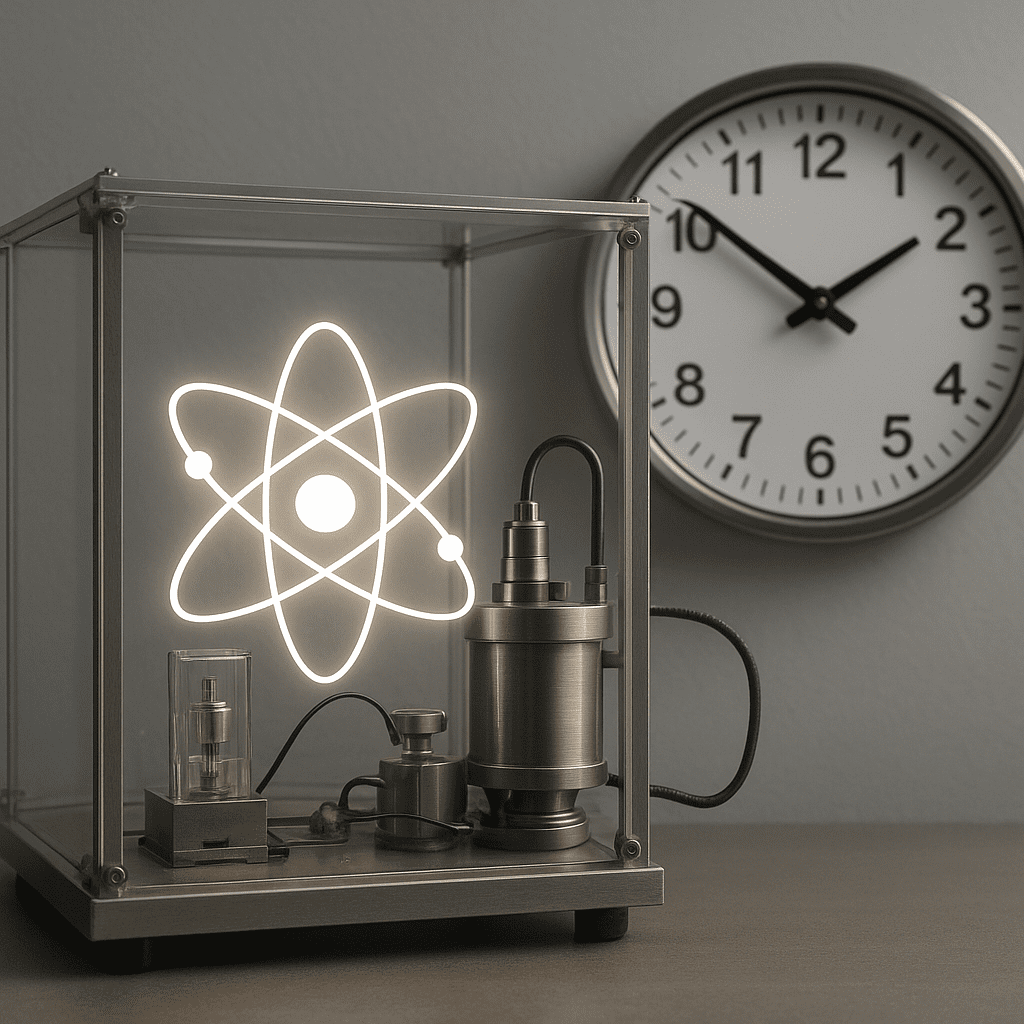 Jak działa zegar atomowy